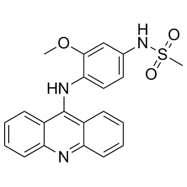 CAS:51264-14-3	Amsacrine	安吖啶  药物分子开发  