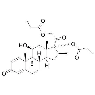 CAS:5593-20-4	Betamethasone dipropionate	17,21-二丙酸倍他米松酯  中试供应 