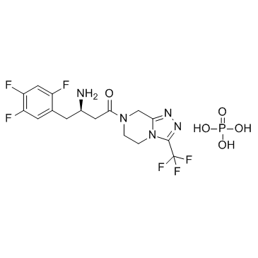 CAS:654671-78-0	Sitagliptin (phosphate)	磷酸西他列汀  中试供应 