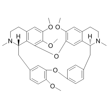 CAS:518-34-3	Tetrandrine	汉防己甲素； 粉防己碱  批量合成   