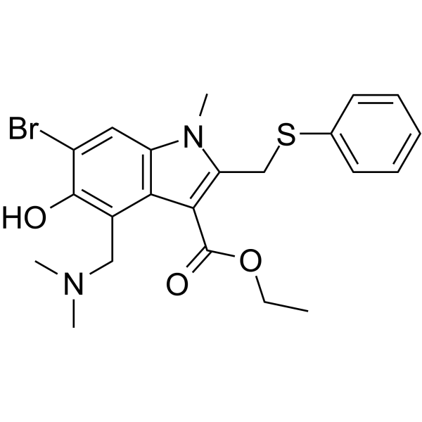 CAS:131707-25-0	Umifenovir	阿比朵尔  公斤级