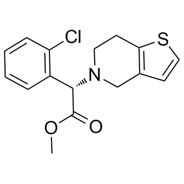 CAS:113665-84-2	Clopidogrel	氯吡格雷  新药中间体中试