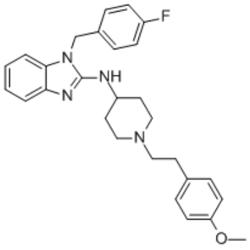 CAS:68844-77-9	Astemizole	阿司咪唑       化合物优化