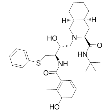 CAS:159989-64-7	Nelfinavir	奈非那韦  化合物优化 