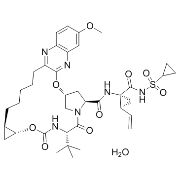 CAS:1350462-55-3	Grazoprevir hydrate	阿那匹韦 规模供应 