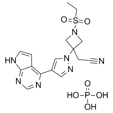 CAS:1187595-84-1	Baricitinib (phosphate)  巴瑞克替尼磷酸盐   KG级 