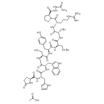 CAS:145781-92-6	Goserelin (acetate)	醋酸戈舍瑞林     中试供应