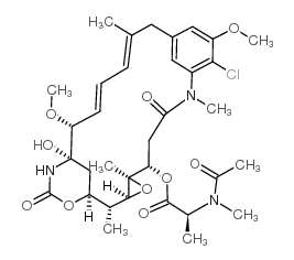 CAS:35846-53-8	Maytansine	美坦新      规模供应