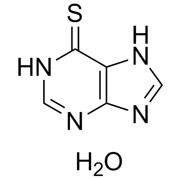 CAS:6112-76-1   	6-Mercaptopurine hydrate	6-巯基嘌呤(一水合物)      原料药供应