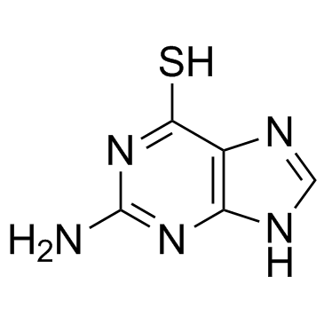 CAS:154-42-7	6-Thioguanine	    6-硫鸟嘌呤     新药中间体放大