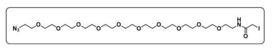 Azido-PEG10-iodoacetamide