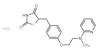CAS:302543-62-0	Rosiglitazone (hydrochloride)	盐酸罗格列酮   新药中间体放大 