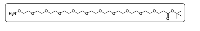 Aminooxy-PEG10-t-butyl ester