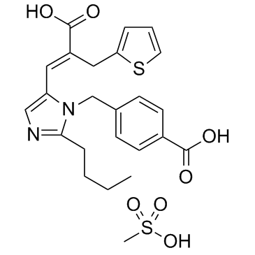CAS:144143-96-4	Eprosartan (mesylate)	甲磺酸依普罗沙坦       公斤级