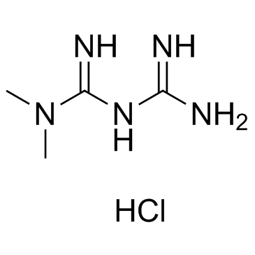 CAS:1115-70-4	Metformin (hydrochloride)	盐酸二甲双胍   中间体生产 