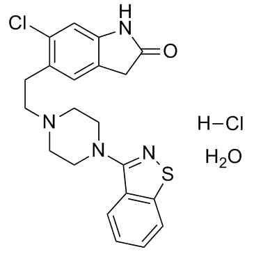 CAS:138982-67-9	Ziprasidone (hydrochloride monohydrate)	齐拉西酮 盐酸盐 一水合物      工艺放大