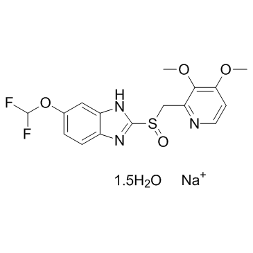 CAS:164579-32-2	Pantoprazole (sodium hydrate) 	泮托拉唑钠水合物  新药中间体工艺  