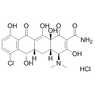 CAS:64-73-3	Demeclocycline (hydrochloride)	地美环素盐酸盐      新药中间体放大