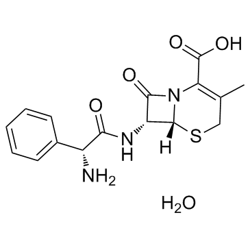 CAS:23325-78-2	Cephalexin (monohydrate)	头孢氨苄(一水物)     公斤级中间体