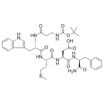 CAS:5534-95-2	  Pentagastrin	五肽胃泌素  新药中间体工艺 