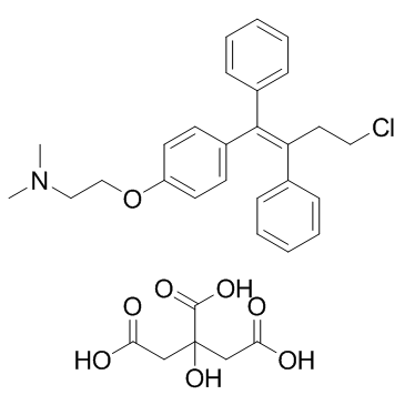 CAS:89778-27-8	Toremifene (citrate)	枸橼酸托瑞米芬  中试供应 