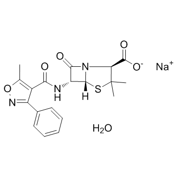 CAS:7240-38-2	   Oxacillin (sodium monohydrate)	苯唑青霉素钠一水合物    规模供应