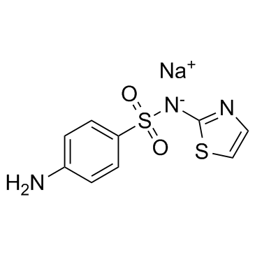 CAS:144-74-1	Sulfathiazole (sodium)	磺胺噻唑钠      批量合成