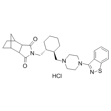 CAS:367514-88-3	Lurasidone (Hydrochloride)	盐酸鲁拉西酮   中间体生产