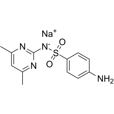 CAS:1981-58-4	Sulfamethazine (sodium)	磺胺二甲异嘧啶钠  中试供应 