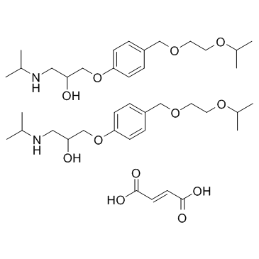 CAS:104344-23-2	Bisoprolol (hemifumarate)  富马酸比索洛尔  KG级