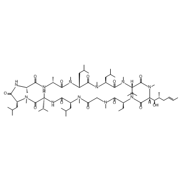 CAS:59865-13-3	Cyclosporin A	环孢菌素     批量合成
