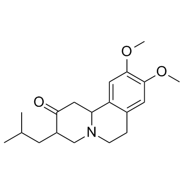 CAS:718635-93-9	Tetrabenazine (Racemate)   丁苯那嗪外消旋体    原研药中间体供应