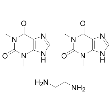 CAS:317-34-0	Aminophylline	氨茶碱  新药中间体放大 