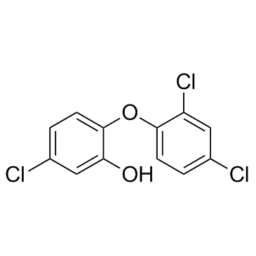 CAS:3380-34-5	  Triclosan	   三氯生     化合物优化