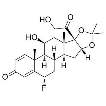 CAS:3385-03-3	   Flunisolide	氟尼缩松     公斤级中间体