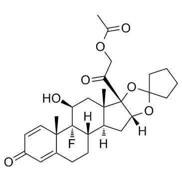 CAS:51022-69-6	Amcinonide	安西奈德     路线研究