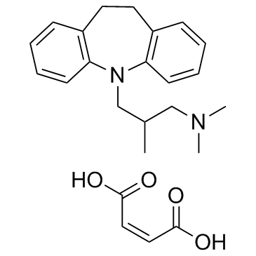 CAS:521-78-8	Trimipramine (maleate)	马来酸三甲丙咪嗪    药物分子开发
