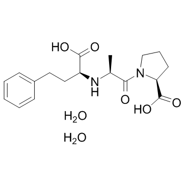 CAS:84680-54-6	Enalaprilat (dihydrate)	依那普利那二水  批量合成  