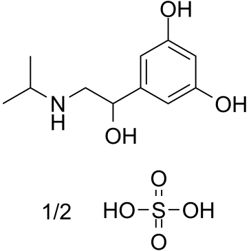 CAS:5874-97-5	   Metaproterenol (hemisulfate)	   硫酸奥西那林    KG级