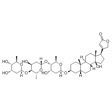 CAS:71-63-6	Digitoxin	洋地黄毒苷    化合物合成