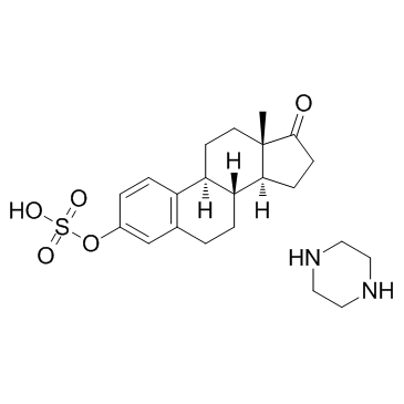 CAS:7280-37-7	   Estropipate	雌酮硫酸酯哌嗪     原料药研发