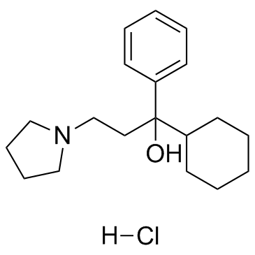 CAS:1508-76-5 	Procyclidine (hydrochloride)	丙环定盐酸盐      工艺放大