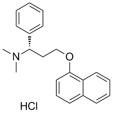 CAS:129938-20-1	Dapoxetine (hydrochloride)	盐酸达泊西汀  新药中间体中试 