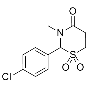 CAS:80-77-3	Chlormezanone	氯美扎酮  药物分子开发 