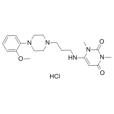 CAS:64887-14-5	Urapidil (hydrochloride)	盐酸乌拉地尔  原研药中间体供应  