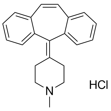 CAS:969-33-5	Cyproheptadine (hydrochloride)	盐酸赛庚啶    新药中间体KG级