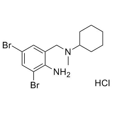 CAS:611-75-6	Bromhexine (hydrochloride)	盐酸溴己新  中试供应 