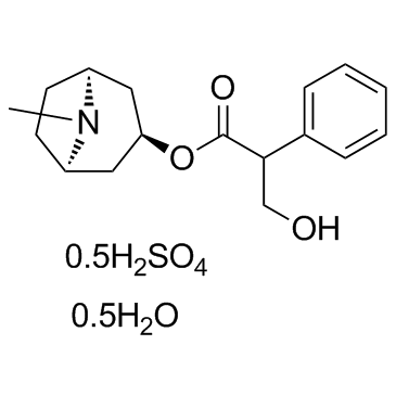 CAS:5908-99-6	Atropine (sulfate monohydrate)	一水硫酸阿托品   批量合成 