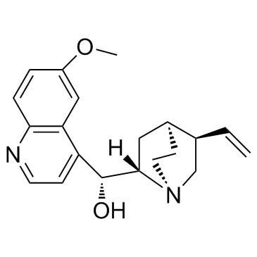 CAS:130-95-0	Quinine	奎宁    化合物优化