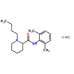 CAS:18010-40-7	Bupivacaine (hydrochloride)	盐酸布比卡因   新药中间体KG级